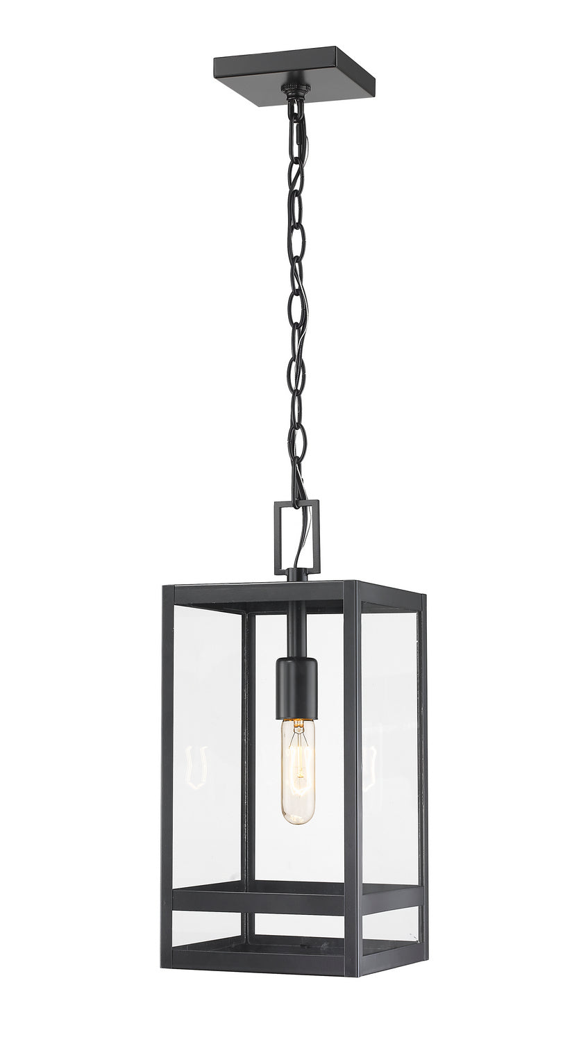 Z-Lite - 596CHM-BK - One Light Outdoor Chain Mount Ceiling Fixture - Nuri - Black