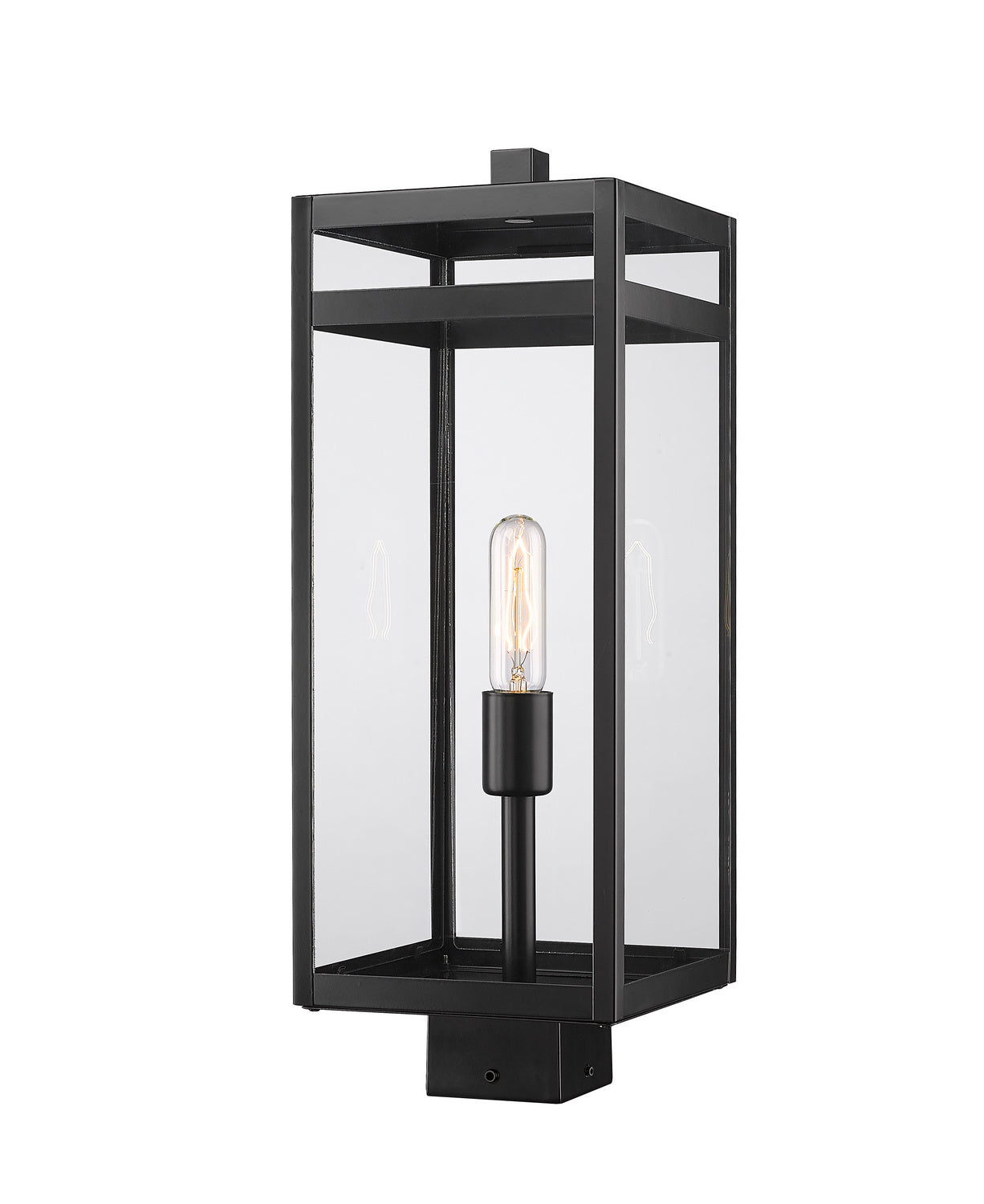 Z-Lite - 596PHBS-BK - One Light Outdoor Post Mount Fixture - Nuri - Black