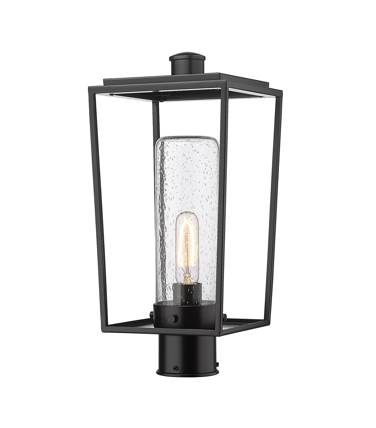 Z-Lite - 594PHMR-BK - One Light Outdoor Post Mount Fixture - Sheridan - Black