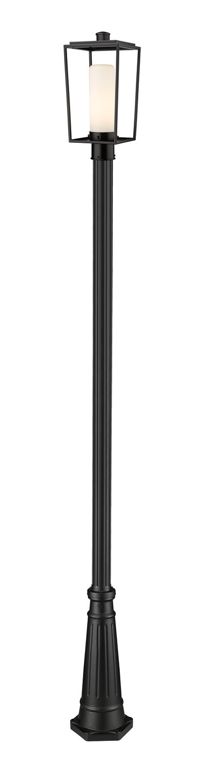 Z-Lite - 595PHMR-519P-BK - One Light Outdoor Post Mounted Fixture - Sheridan - Black
