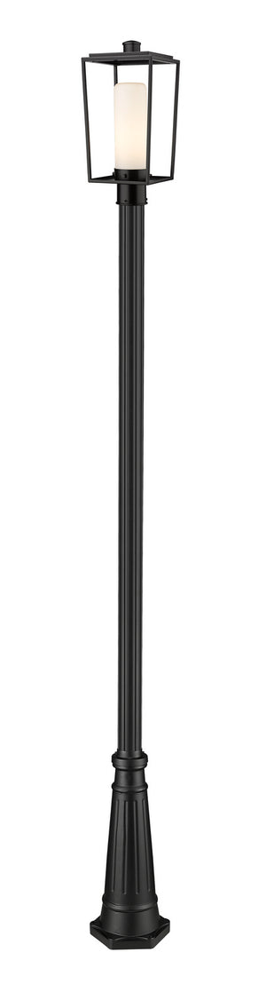 Z-Lite - 595PHMR-519P-BK - One Light Outdoor Post Mounted Fixture - Sheridan - Black