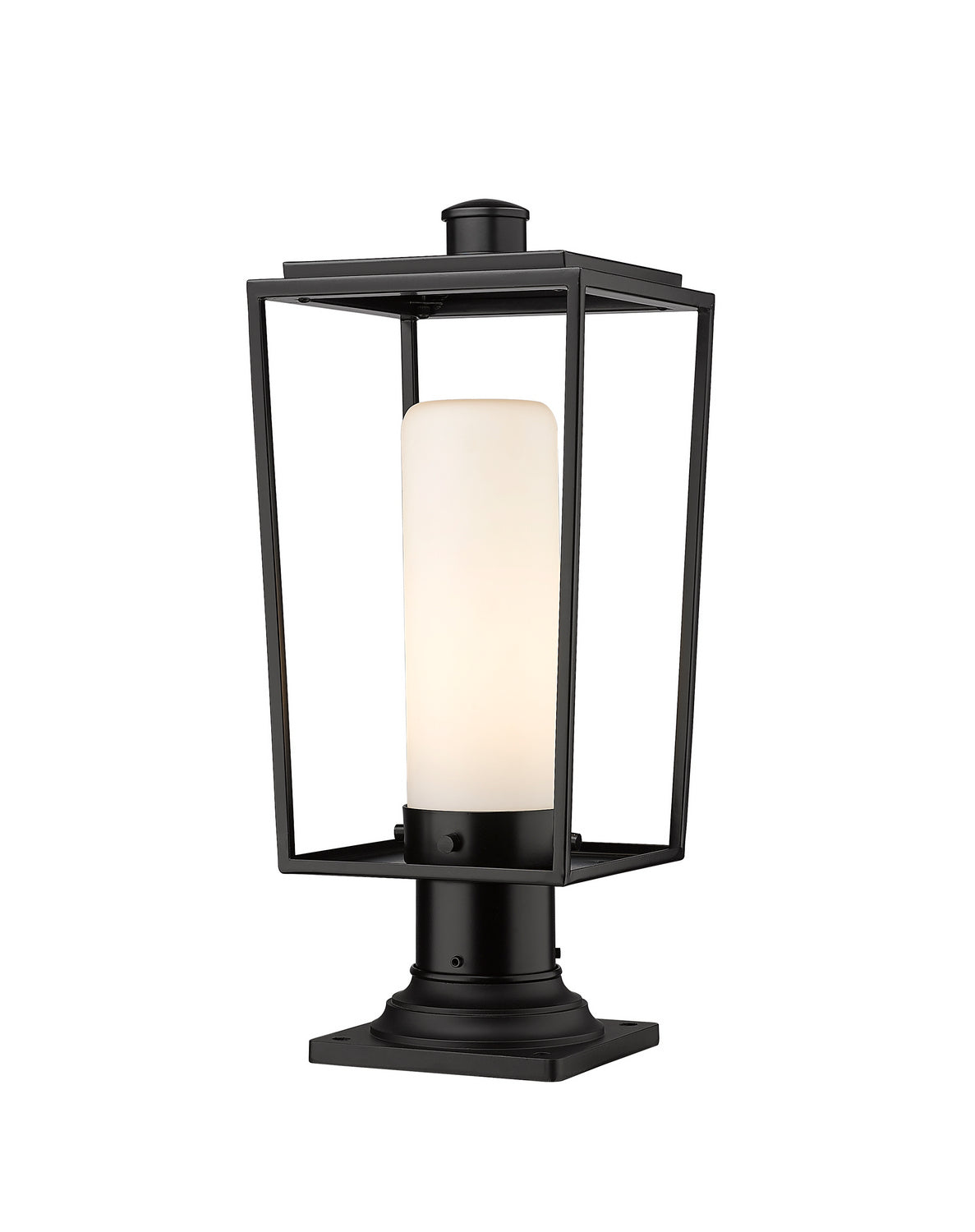 Z-Lite - 595PHMR-533PM-BK - One Light Outdoor Pier Mounted Fixture - Sheridan - Black
