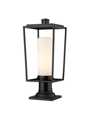 Z-Lite - 595PHMR-533PM-BK - One Light Outdoor Pier Mounted Fixture - Sheridan - Black