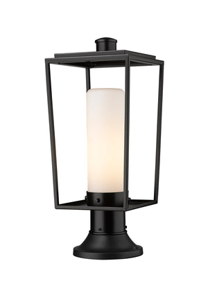 Z-Lite - 595PHMR-553PM-BK - One Light Outdoor Pier Mounted Fixture - Sheridan - Black