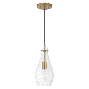 Capital Lighting - AA1006AD - One Light Pendant - Kier - Aged Brass