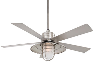 Minka Aire - F582L-BNW - 54" Ceiling Fan - Rainman Led - Brushed Nickel Wet