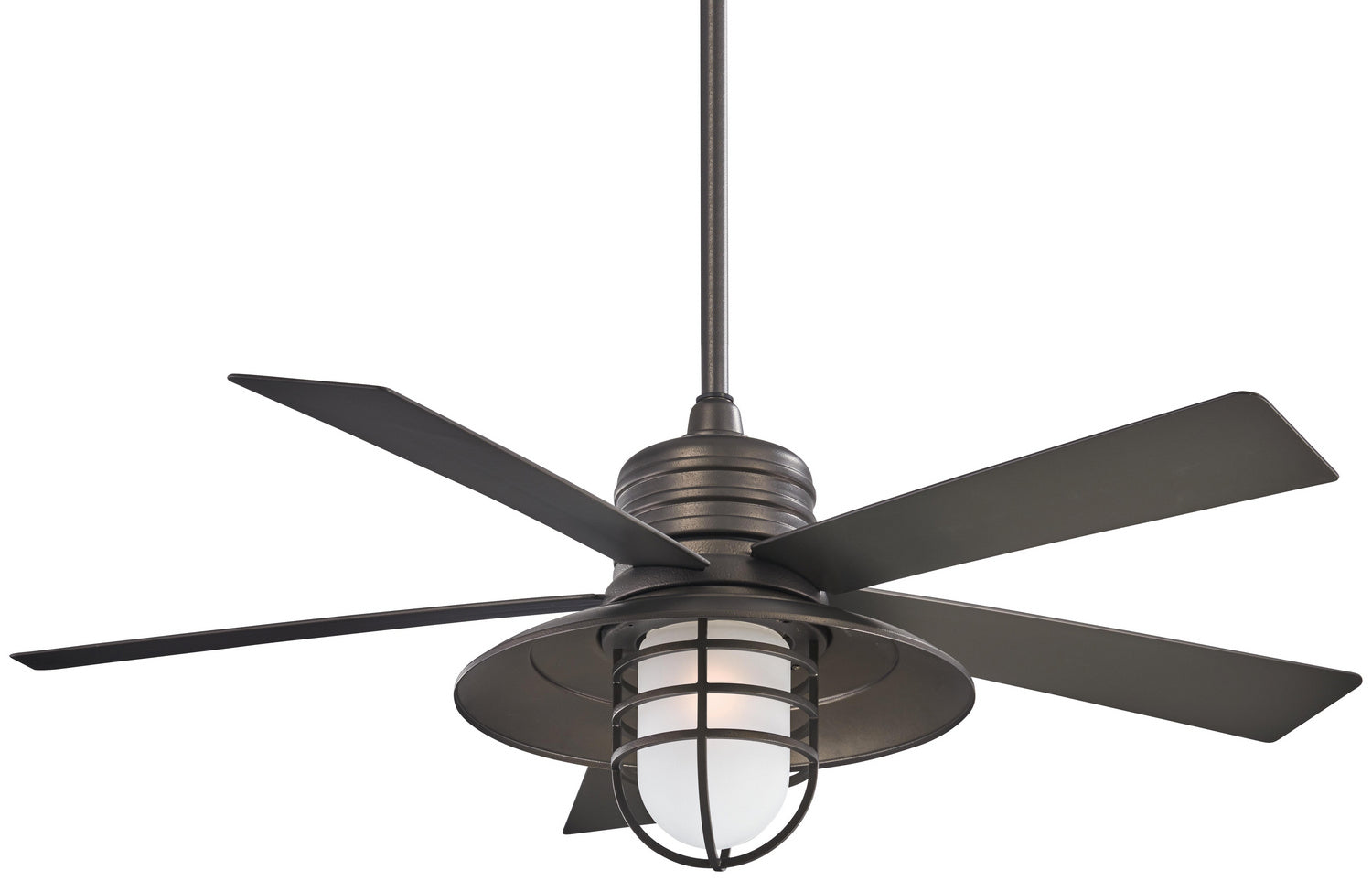 Minka Aire - F582L-SI - 54" Ceiling Fan - Rainman Led - Smoked Iron