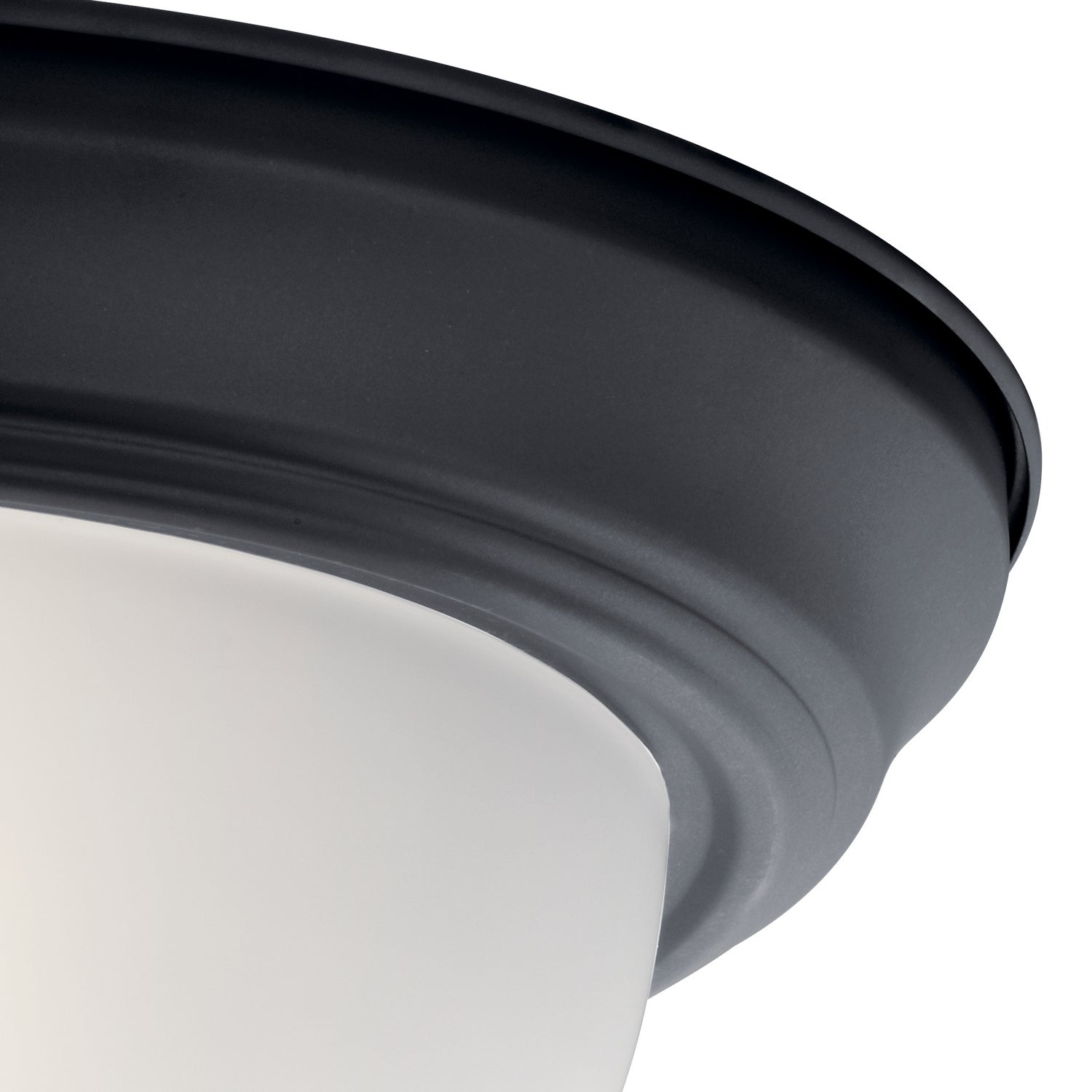 Kichler - 8111BK - Two Light Flush Mount - Black