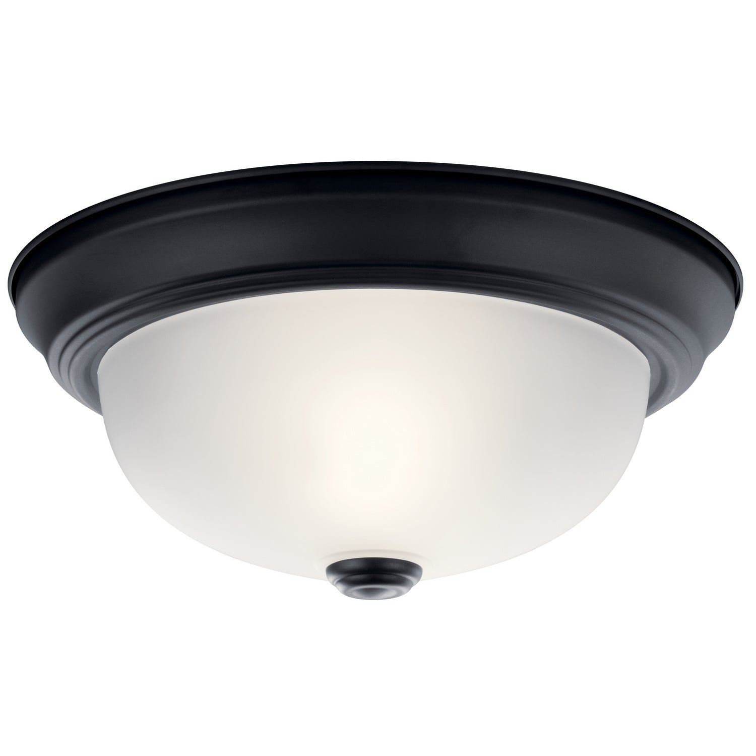 Kichler - 8111BK - Two Light Flush Mount - Black