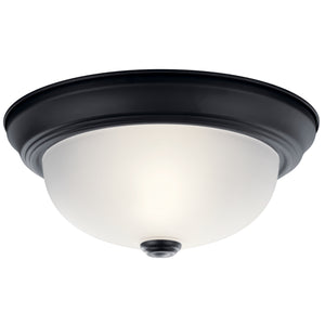 Kichler - 8111BK - Two Light Flush Mount - No Family - Black