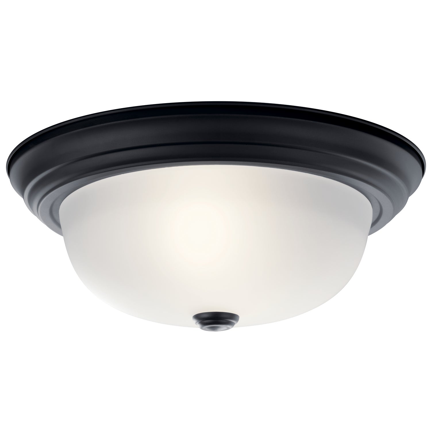 Kichler - 8112BK - Two Light Flush Mount - Black