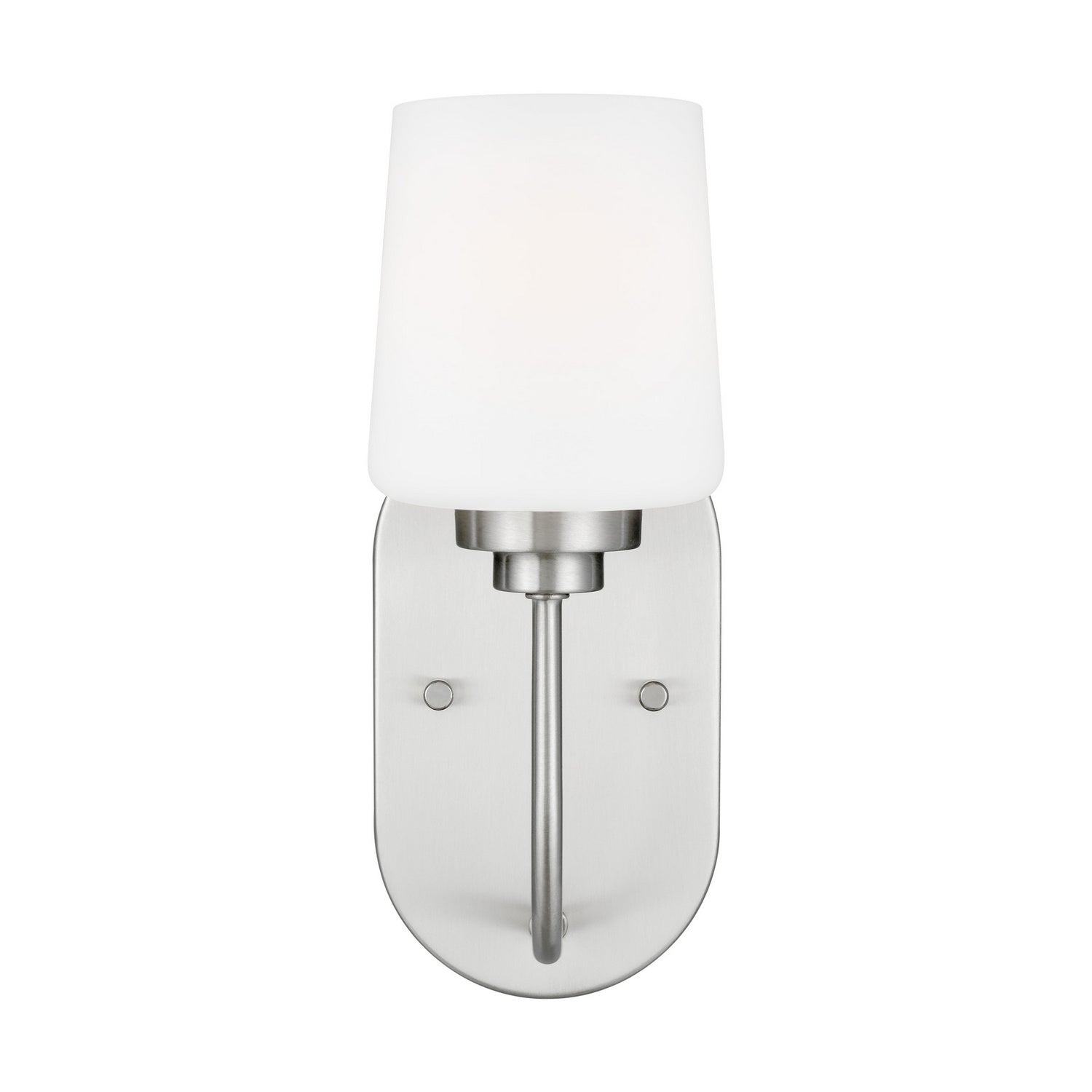 Generation Lighting. - 4102801-962 - One Light Wall / Bath Sconce - Windom - Brushed Nickel