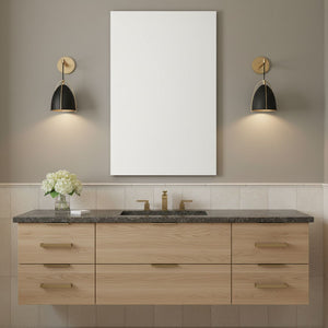 Visual Comfort Studio - 4151701-848 - One Light Wall / Bath Sconce - Norman - Satin Brass