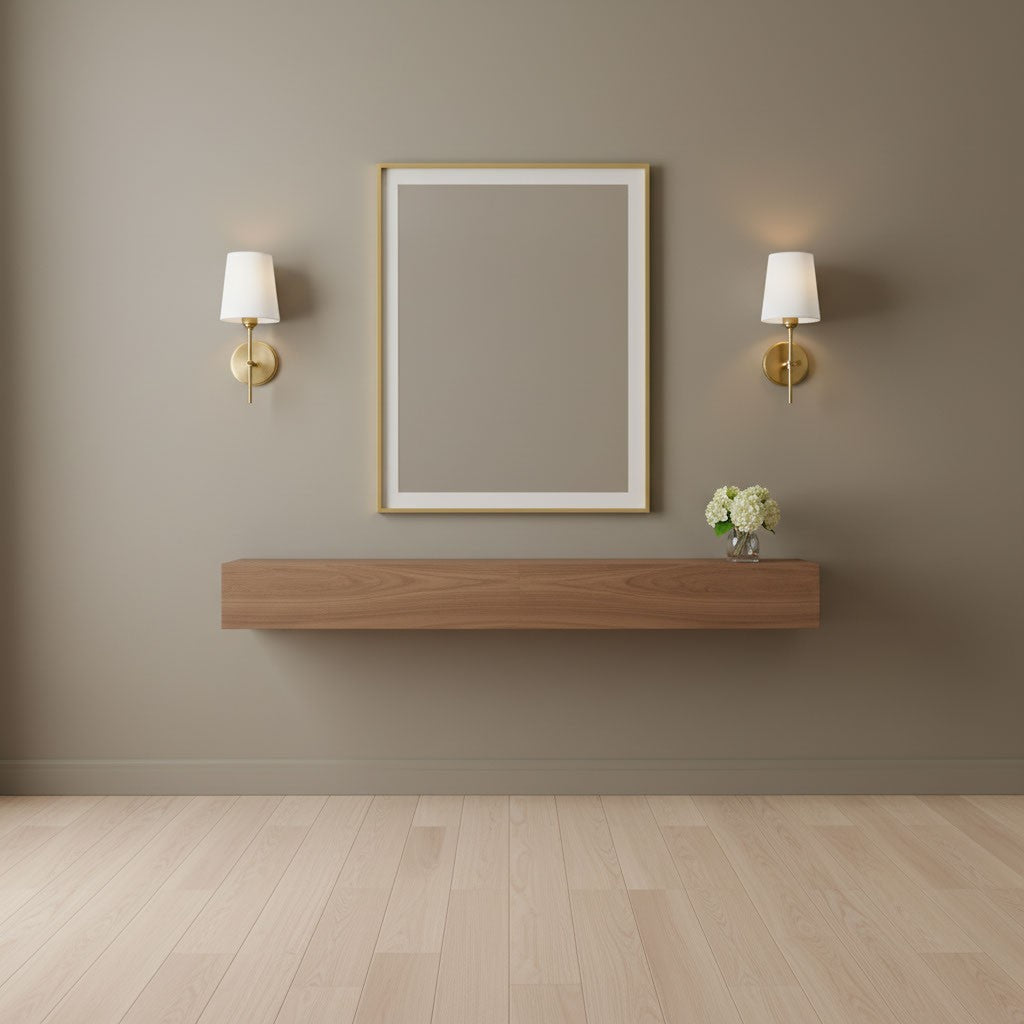 Visual Comfort Studio - 4187201-848 - One Light Wall / Bath Sconce - Baker - Satin Brass