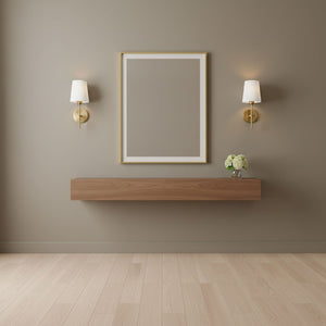 Visual Comfort Studio - 4187201-848 - One Light Wall / Bath Sconce - Baker - Satin Brass