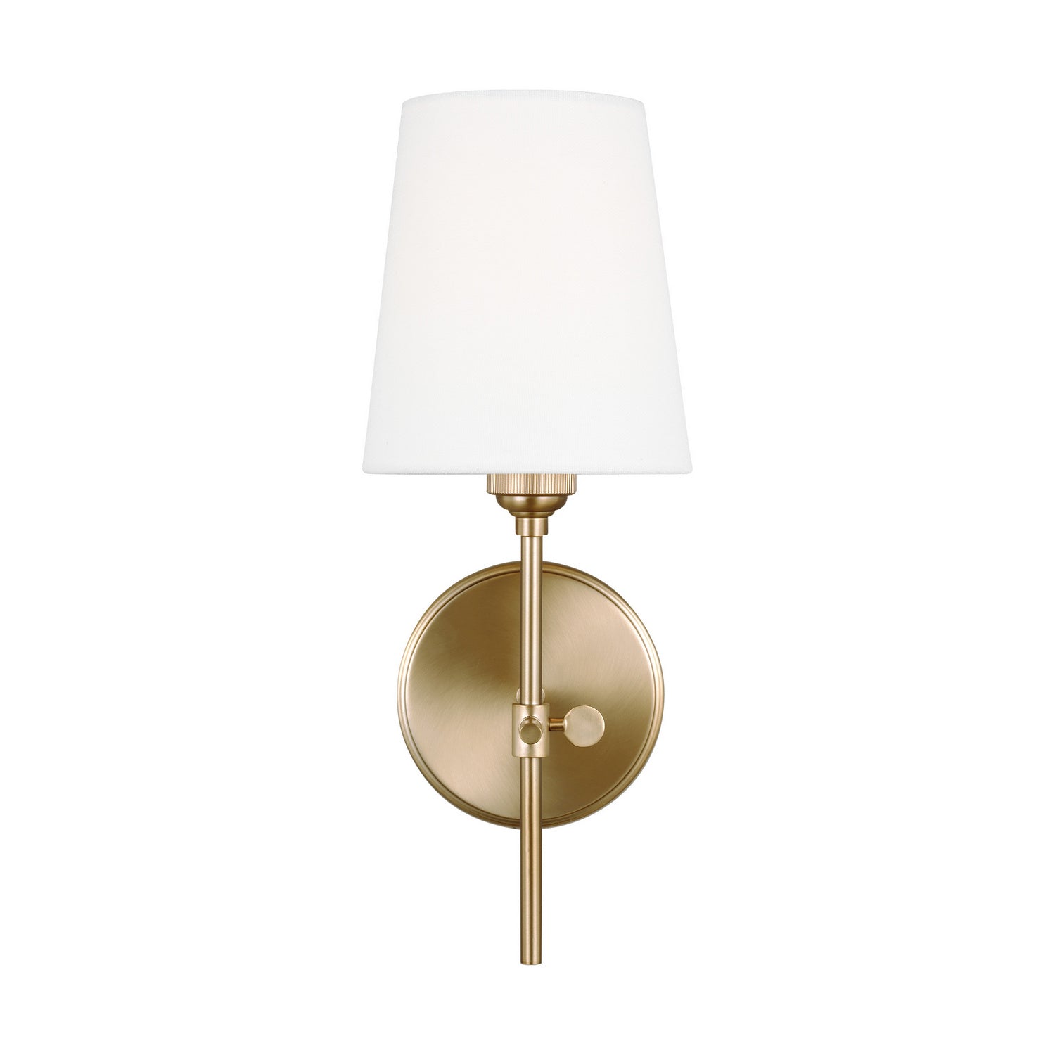 Visual Comfort Studio - 4187201-848 - One Light Wall / Bath Sconce - Baker - Satin Brass