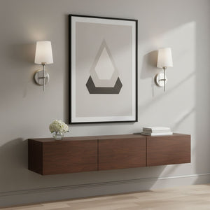 Visual Comfort Studio - 4187201-962 - One Light Wall / Bath Sconce - Baker - Brushed Nickel