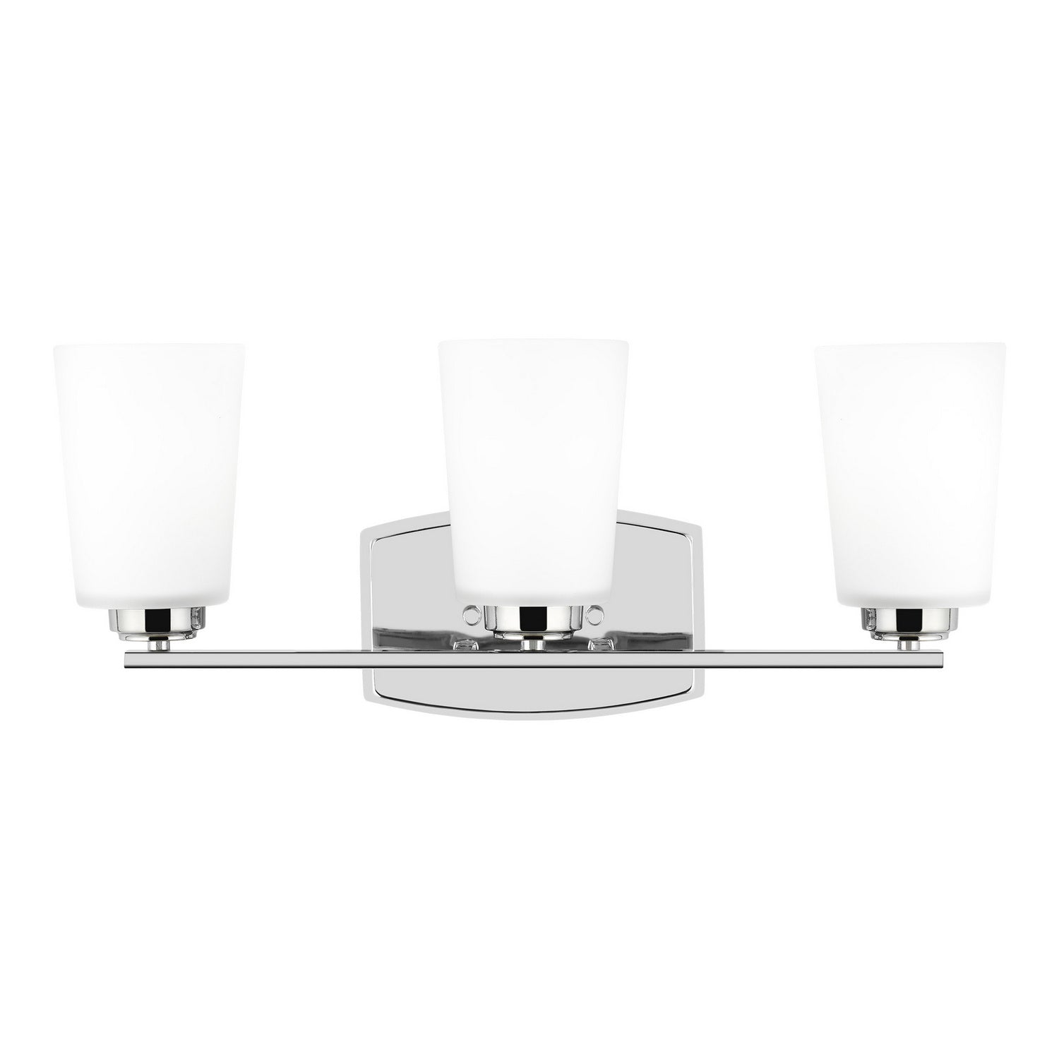 Generation Lighting. - 4428903-05 - Three Light Wall / Bath - Franport - Chrome