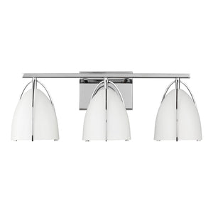 Visual Comfort Studio - 4451803EN3-05 - Three Light Wall / Bath - Norman - Chrome