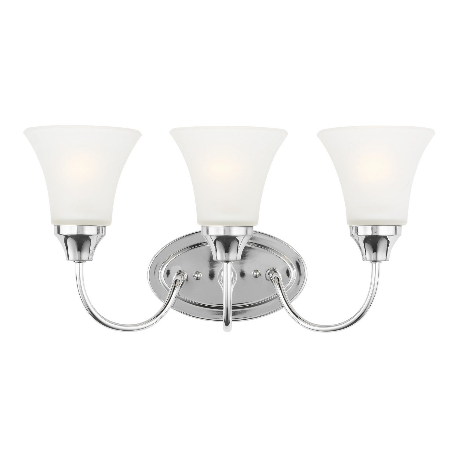 Generation Lighting. - 44807-05 - Three Light Wall / Bath - Holman - Chrome