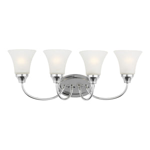 Generation Lighting. - 44808EN3-05 - Four Light Wall / Bath - Holman - Chrome