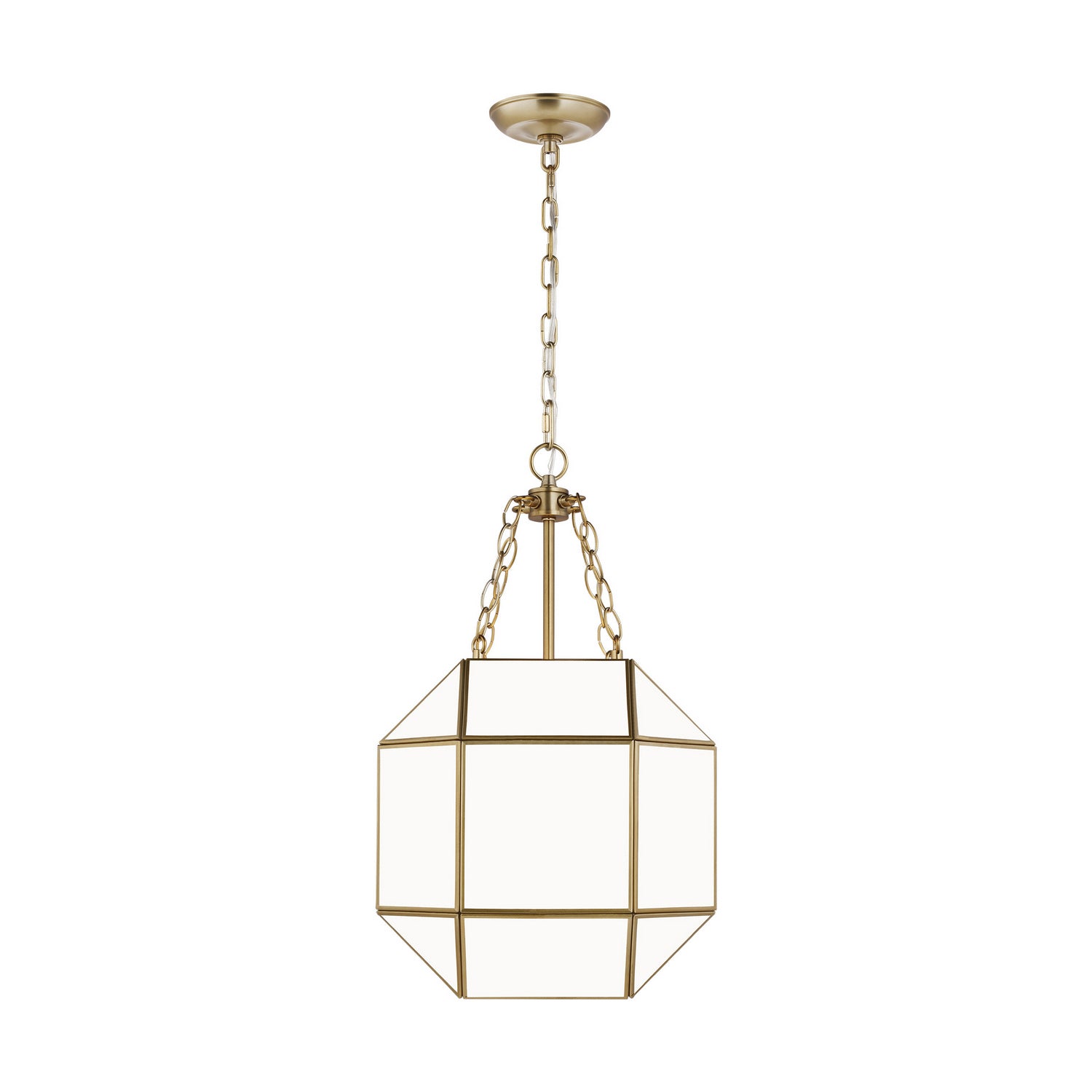 Visual Comfort Studio - 5179453-848 - Three Light Lantern - Morrison - Satin Brass