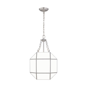 Visual Comfort Studio - 5179453-962 - Three Light Lantern - Morrison - Brushed Nickel