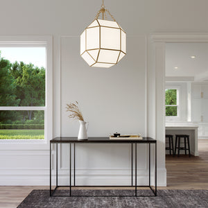 Visual Comfort Studio - 5279453-848 - Three Light Lantern - Morrison - Satin Brass