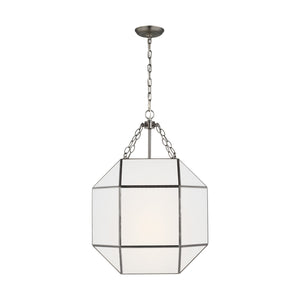 Visual Comfort Studio - 5279453EN-965 - Three Light Lantern - Morrison - Antique Brushed Nickel