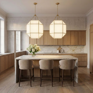 Visual Comfort Studio - 5279454-848 - Four Light Lantern - Morrison - Satin Brass