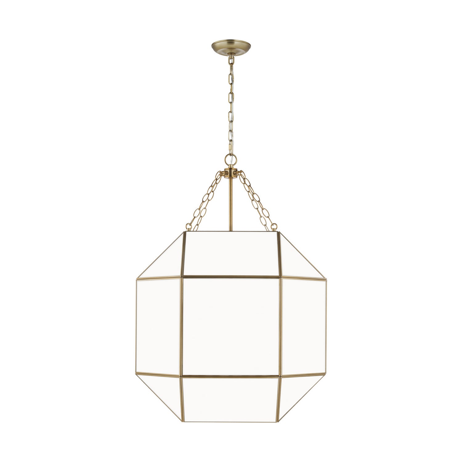 Visual Comfort Studio - 5279454-848 - Four Light Lantern - Morrison - Satin Brass