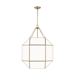 Visual Comfort Studio - 5279454-848 - Four Light Lantern - Morrison - Satin Brass
