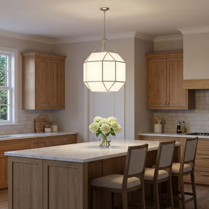 Visual Comfort Studio - 5279454-962 - Four Light Lantern - Morrison - Brushed Nickel