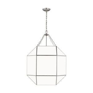 Visual Comfort Studio - 5279454EN-962 - Four Light Lantern - Morrison - Brushed Nickel