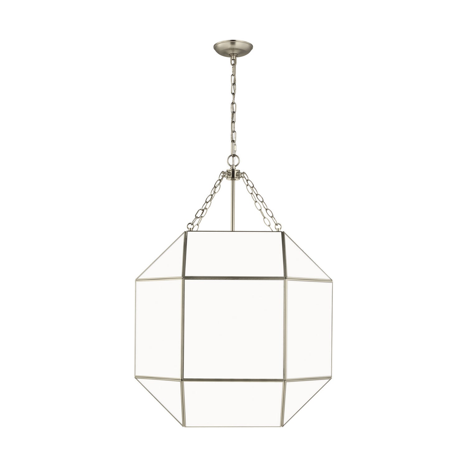 Visual Comfort Studio - 5279454EN-965 - Four Light Lantern - Morrison - Antique Brushed Nickel