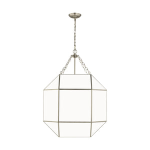 Visual Comfort Studio - 5279454EN-965 - Four Light Lantern - Morrison - Antique Brushed Nickel