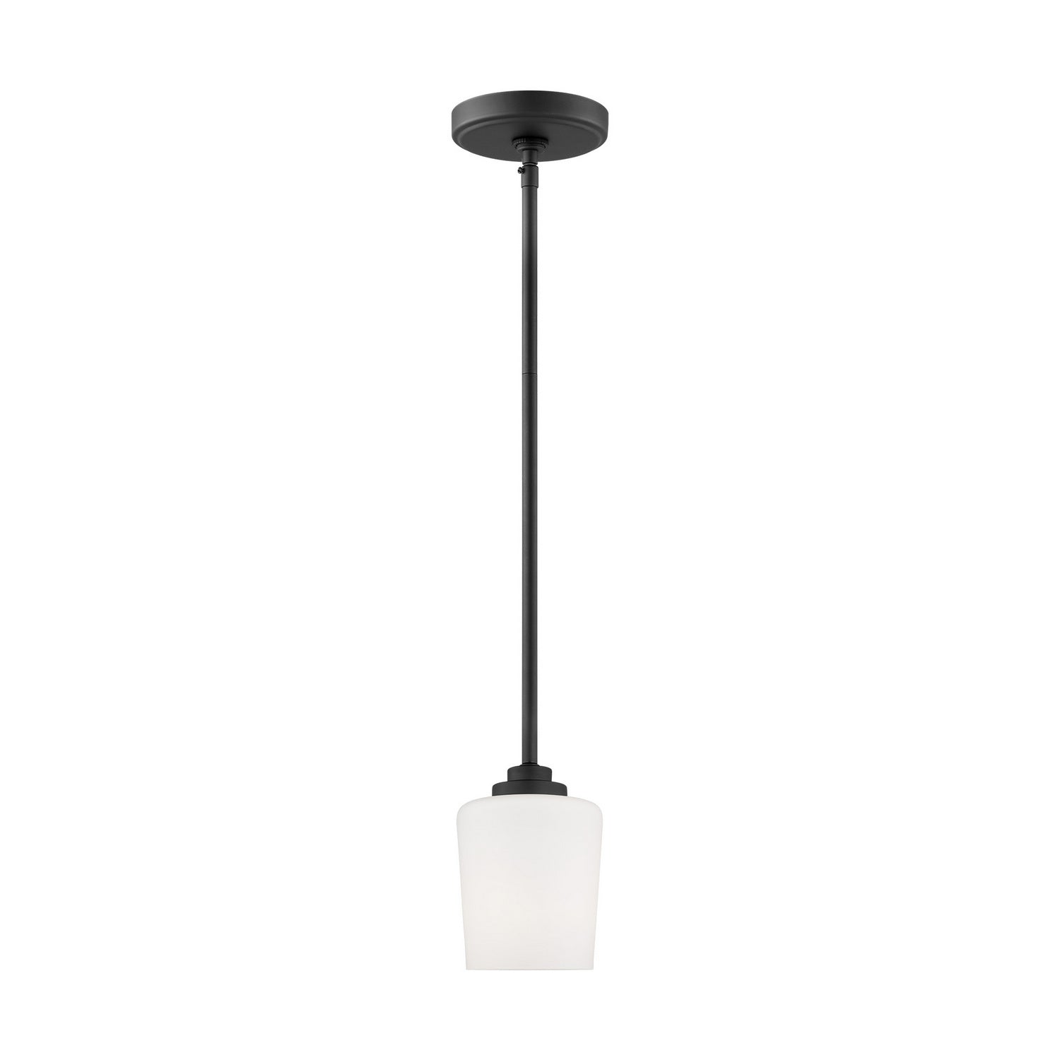 Generation Lighting. - 6102801-112 - One Light Mini-Pendant - Windom - Midnight Black