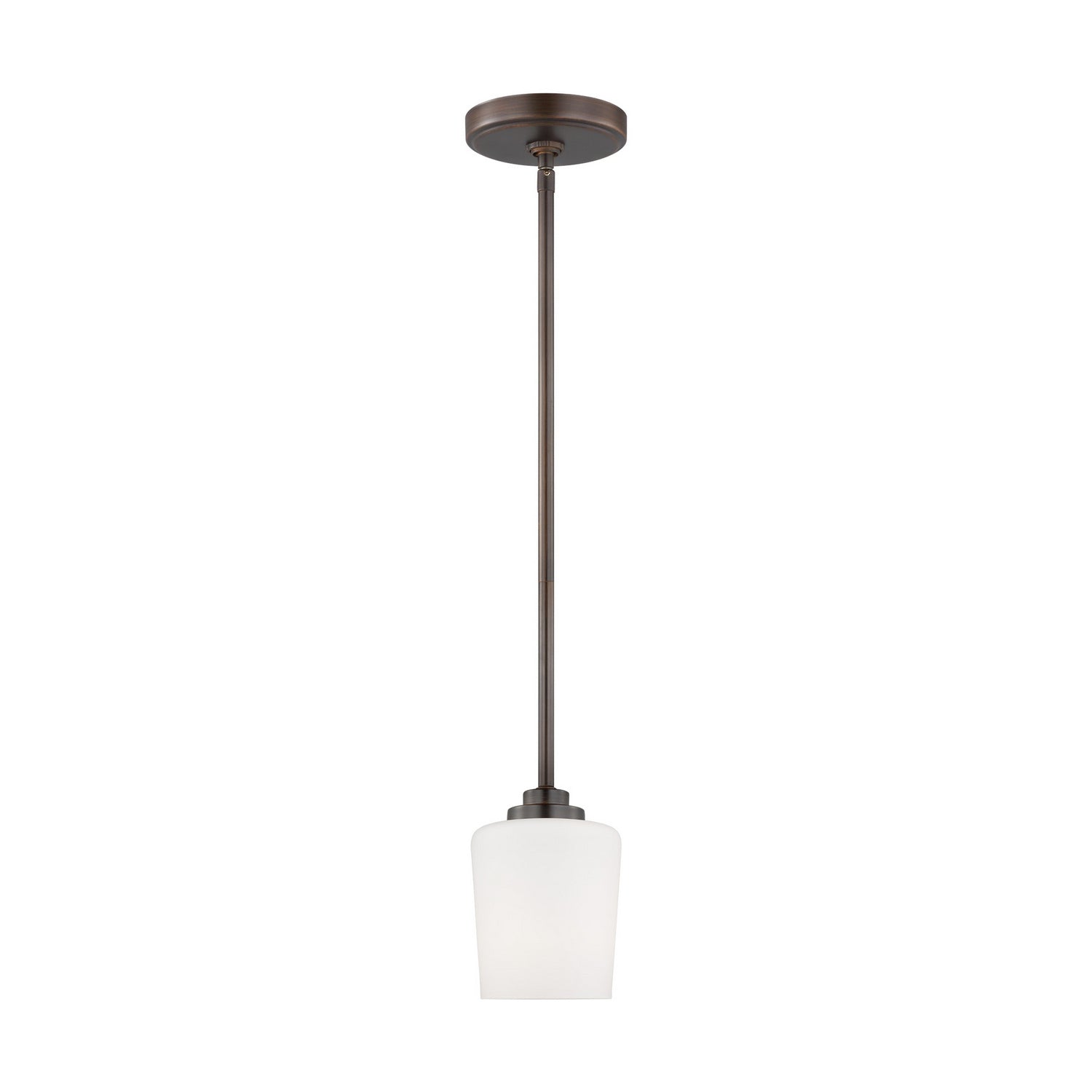 Generation Lighting. - 6102801-710 - One Light Mini-Pendant - Windom - Bronze