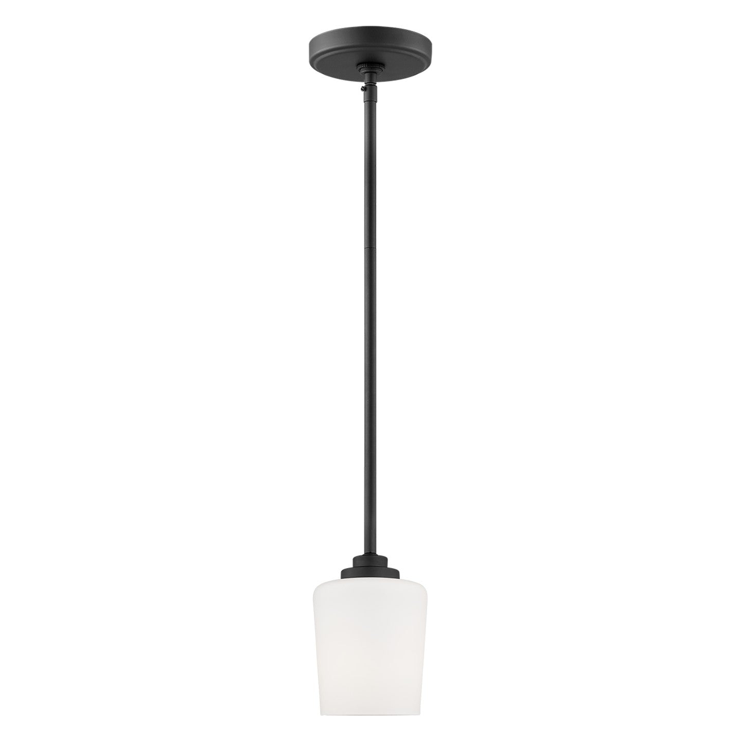 Generation Lighting - 6102801EN3-112 - One Light Mini-Pendant - Windom - Midnight Black