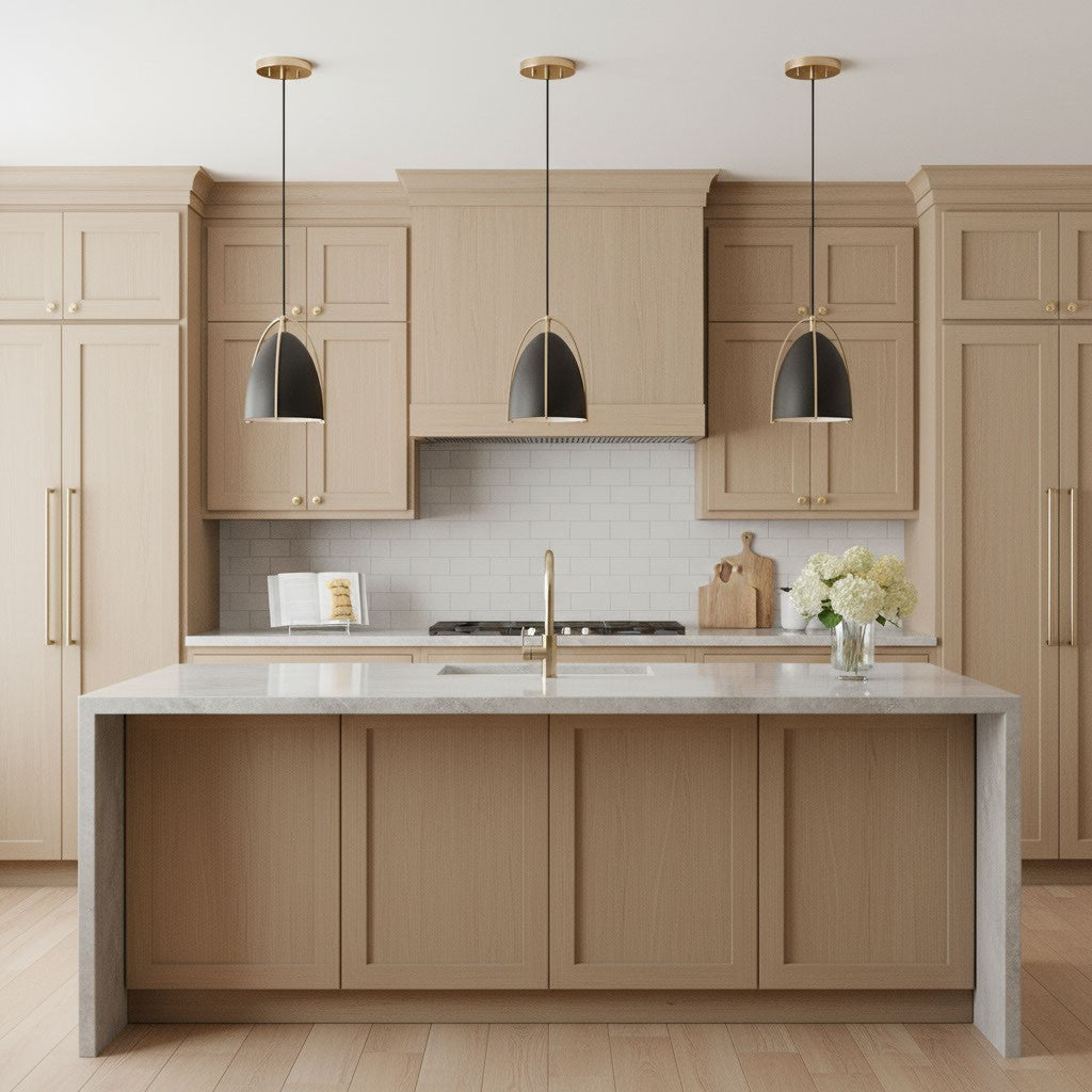 Visual Comfort Studio - 6151701-848 - One Light Mini-Pendant - Norman - Satin Brass