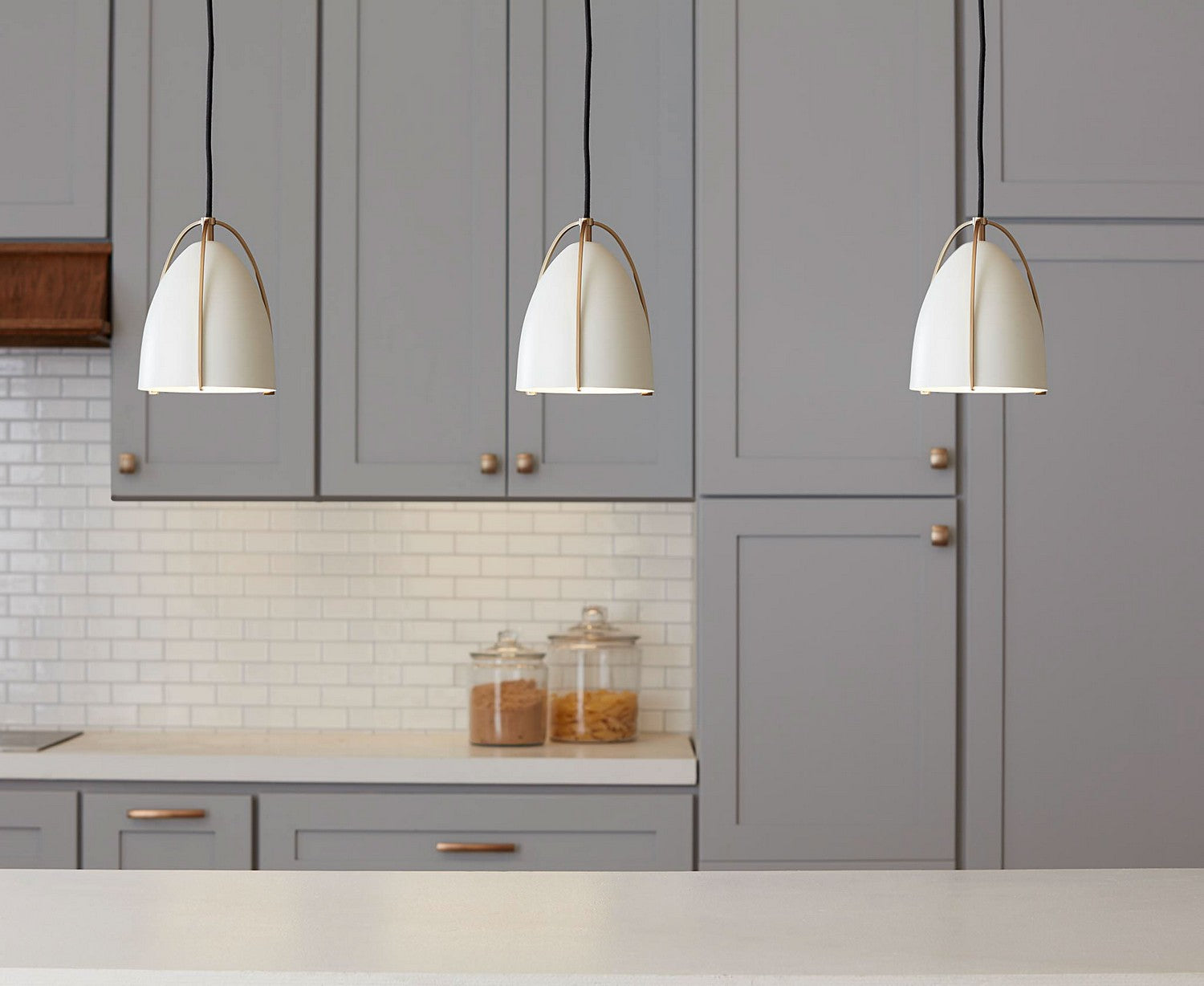 Visual Comfort Studio - 6151801-848 - One Light Mini-Pendant - Norman - Satin Brass