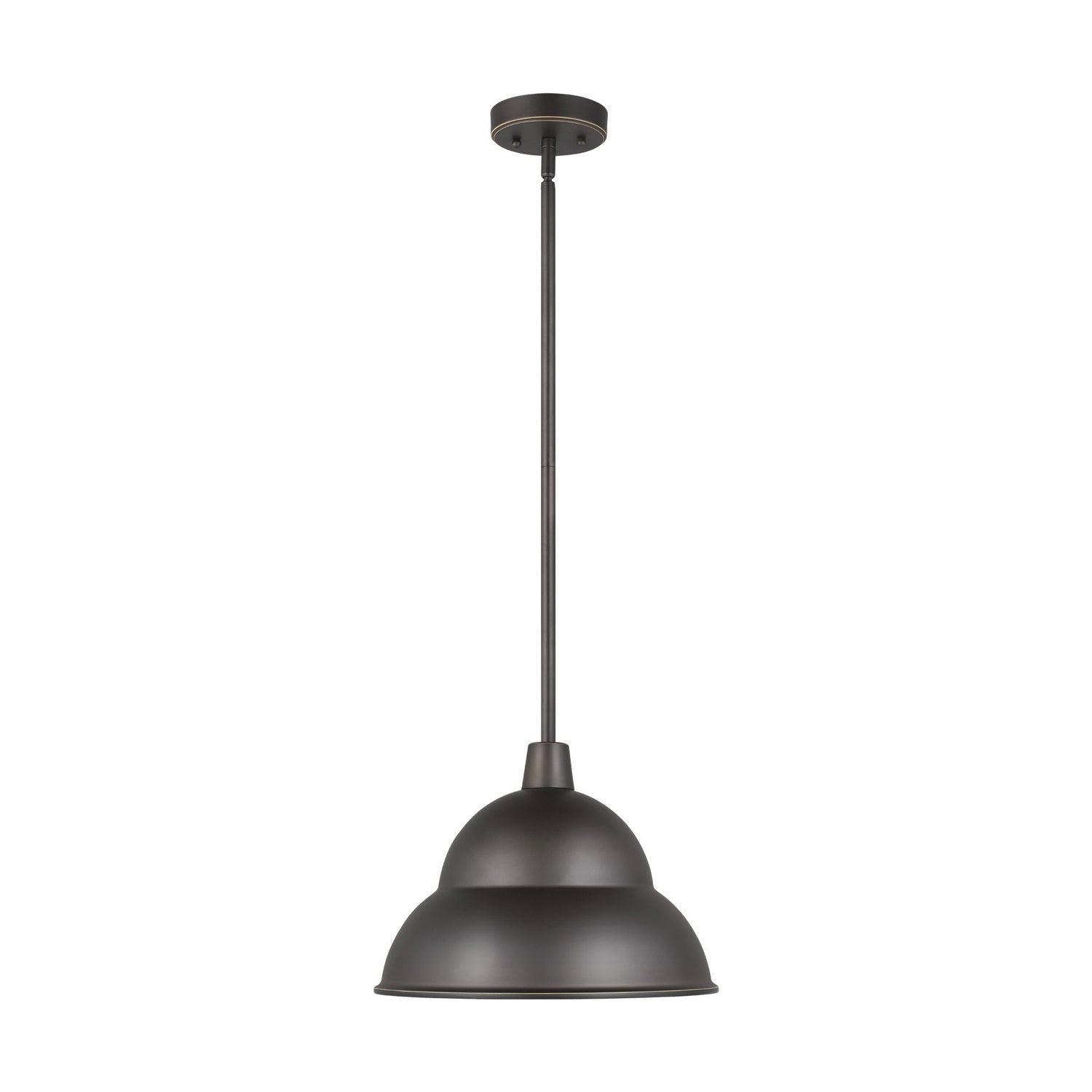 Visual Comfort Studio - 6236701EN3-71 - One Light Outdoor Pendant - Barn Light - Antique Bronze