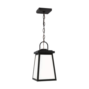 Visual Comfort Studio - 6248401-12 - One Light Outdoor Pendant - Founders - Black