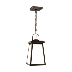 Visual Comfort Studio - 6248401-71 - One Light Outdoor Pendant - Founders - Antique Bronze