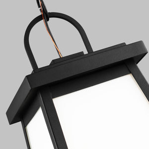 Visual Comfort Studio - 6248401EN3-12 - One Light Outdoor Pendant - Founders - Black