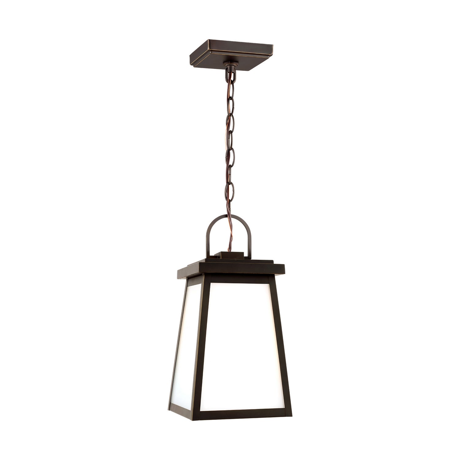 Visual Comfort Studio - 6248401EN3-71 - One Light Outdoor Pendant - Founders - Antique Bronze