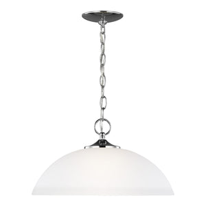 Generation Lighting. - 6516501EN3-05 - One Light Pendant - Geary - Chrome