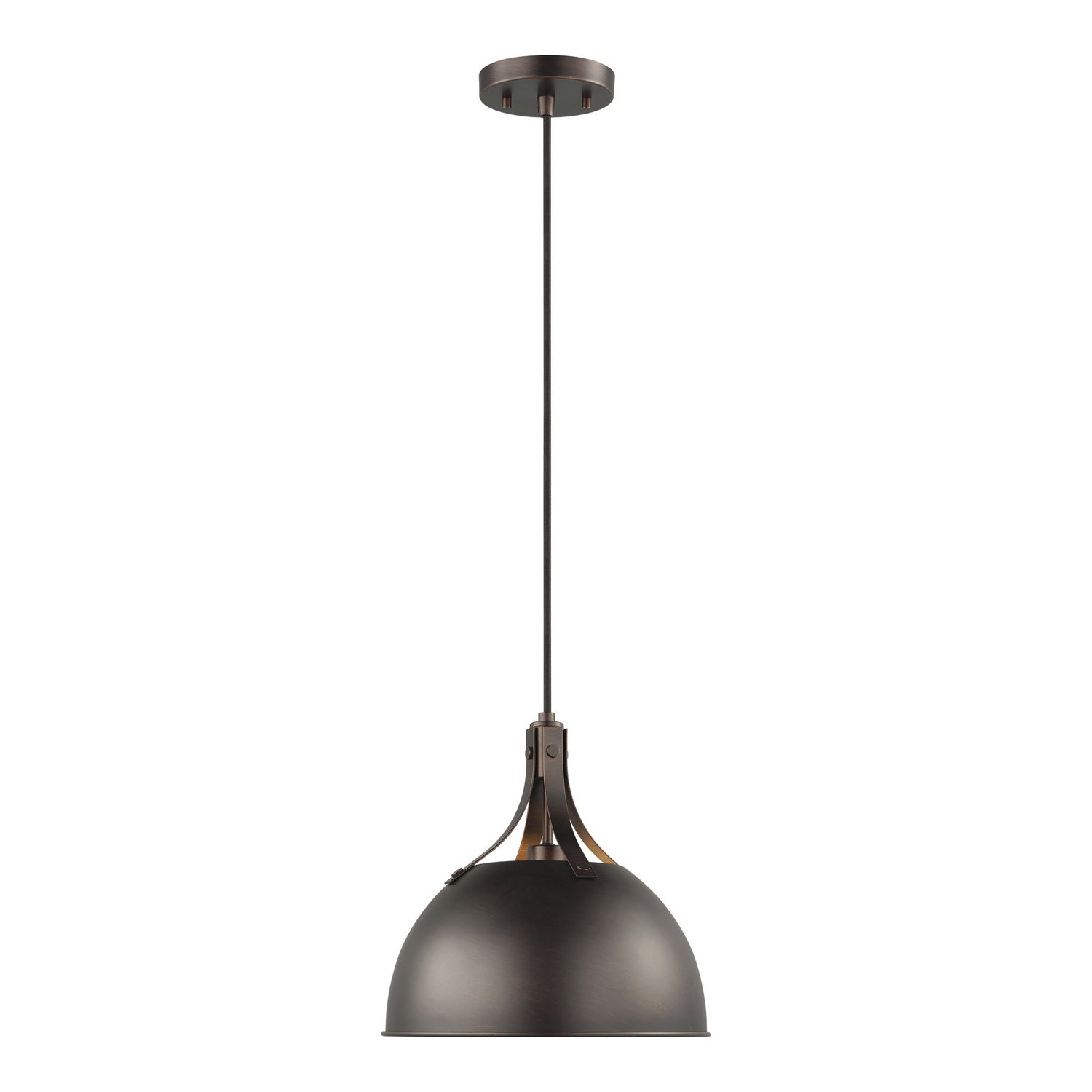 Visual Comfort Studio - 6524201EN3-710 - One Light Pendant - Rockland - Bronze