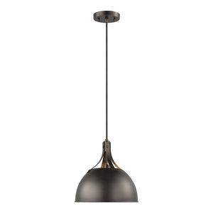 Visual Comfort Studio - 6524201EN3-710 - One Light Pendant - Rockland - Bronze
