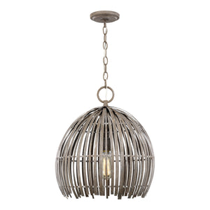 Visual Comfort Studio - 6622701-872 - One Light Pendant - Hanalei - Washed Pine